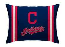 Load image into Gallery viewer, MLB Standard Logo Stripe Bed Pillow