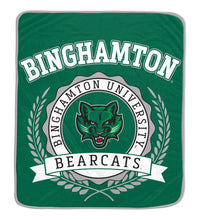 Load image into Gallery viewer, NCAA University Crest 50x60 Ultra Soft Blanket