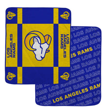 Load image into Gallery viewer, NFL Reverse Block Double Sided 60x70 Ultra Cozy Blanket