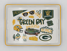 Load image into Gallery viewer, NFL Loco Fan Large Serving Tray w/Handles