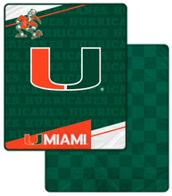 Load image into Gallery viewer, NCAA Diagonal Ghost Checker 60x70 Blanket