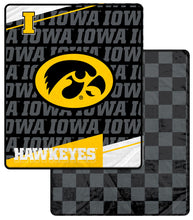 Load image into Gallery viewer, NCAA Diagonal Ghost Checker 60x70 Blanket