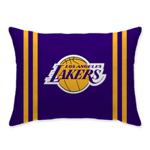 Load image into Gallery viewer, NBA Standard Stripe Logo Bed Pillow