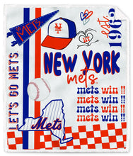 Load image into Gallery viewer, MLB Loco Fan Ultra Cozy 60x70 Sherpa Blanket