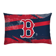 Load image into Gallery viewer, Boston Red Sox Slanted Stripe 4 Piece Twin Bed in a Bag