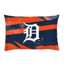 Load image into Gallery viewer, Detroit Tigers Slanted Stripe 4 Piece Twin Bed in a Bag