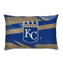 Load image into Gallery viewer, Kansas City Royals Slanted Stripe 4 Piece Twin Bed in a Bag