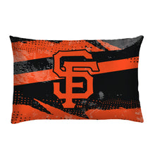 Load image into Gallery viewer, San Francisco Giants Slanted Stripe 4 Piece Twin Bed in a Bag