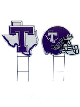 Load image into Gallery viewer, NCAA Logo and Helmet 2 Pack Yard Sign Set
