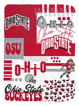 Load image into Gallery viewer, NCAA Loco Check Cozy 66x95 Oversized Blanket