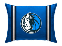 Load image into Gallery viewer, NBA Standard Stripe Logo Bed Pillow