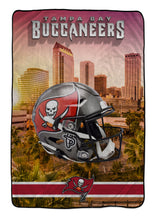 Load image into Gallery viewer, NFL Skyline Series Helmet 66x95 Oversized Blanket