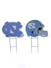 Load image into Gallery viewer, NCAA Logo and Helmet 2 Pack Yard Sign Set