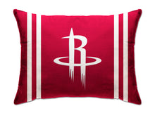 Load image into Gallery viewer, NBA Standard Stripe Logo Bed Pillow