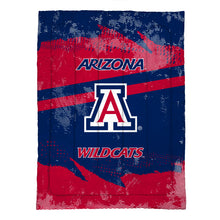 Load image into Gallery viewer, Arizona Wildcats Slanted Stripe 4 Piece Twin Bed in a Bag