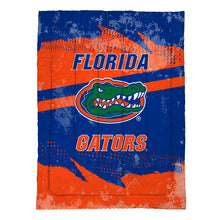 Load image into Gallery viewer, Florida Gators Slanted Stripe 4 Piece Twin Bed in a Bag
