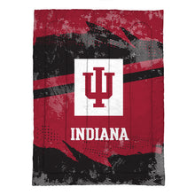 Load image into Gallery viewer, Indiana Hoosiers Slanted Stripe 4 Piece Twin Bed in a Bag