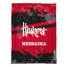 Load image into Gallery viewer, Nebraska Cornhuskers Slanted Stripe 4 Piece Twin Bed in a Bag