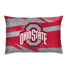 Load image into Gallery viewer, Ohio State Buckeyes Slanted Stripe 4 Piece Twin Bed in a Bag