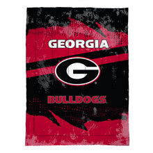 Load image into Gallery viewer, Georgia Bulldogs Slanted Stripe 4 Piece Twin Bed in a Bag