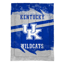Load image into Gallery viewer, Kentucky Wildcats Slanted Stripe 4 Piece Twin Bed in a Bag