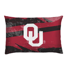 Load image into Gallery viewer, Oklahoma Sooners Slanted Stripe 4 Piece Twin Bed in a Bag