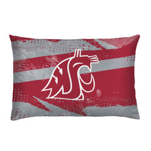 Load image into Gallery viewer, Washington State Cougars Slanted Stripe 4 Piece Twin Bed in a Bag