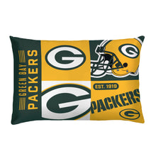 Load image into Gallery viewer, Green Bay Packers Block Logo 3 Piece Full/Queen Bed in a Bag