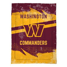 Load image into Gallery viewer, Washington Commanders Slanted Stripe 4 Piece Twin Bed in a Bag