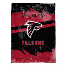 Load image into Gallery viewer, Atlanta Falcons Slanted Stripe 4 Piece Twin Bed in a Bag