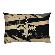 Load image into Gallery viewer, New Orleans Saints Slanted Stripe 4 Piece Twin Bed in a Bag