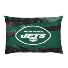 Load image into Gallery viewer, New York Jets Slanted Stripe 4 Piece Twin Bed in a Bag