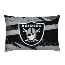 Load image into Gallery viewer, Las Vegas Raiders Slanted Stripe 4 Piece Twin Bed in a Bag