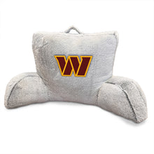 Load image into Gallery viewer, NFL Faux Fur Logo Backrest