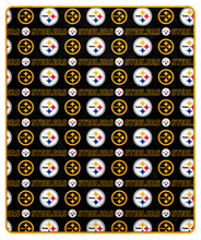 Load image into Gallery viewer, NFL Repeat Big Logo Wordmark 50x60 Blanket