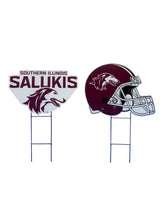 Load image into Gallery viewer, NCAA Logo and Helmet 2 Pack Yard Sign Set