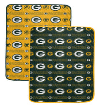 Load image into Gallery viewer, NFL Home & Away Logo Roll 60x70 2 Pack Blanket Set