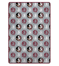 Load image into Gallery viewer, NCAA Logo Roll Ultra Cozy Oversized 66x95 Blanket