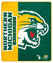 Load image into Gallery viewer, NCAA Endzone Ultra Soft Tailgate Throw