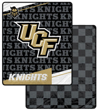 Load image into Gallery viewer, NCAA Diagonal Ghost Checker 60x70 Blanket