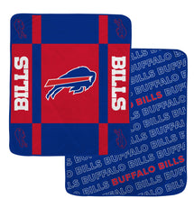 Load image into Gallery viewer, NFL Reverse Block Double Sided 60x70 Ultra Cozy Blanket