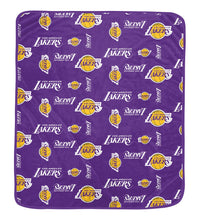 Load image into Gallery viewer, NBA Homefield Flipped 60x70 Wordmark Blanket