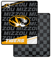 Load image into Gallery viewer, NCAA Diagonal Ghost Checker 60x70 Blanket