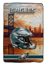 Load image into Gallery viewer, NFL Skyline Series Helmet 66x95 Oversized Blanket