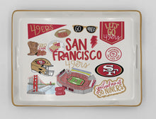 Load image into Gallery viewer, NFL Loco Fan Large Serving Tray w/Handles
