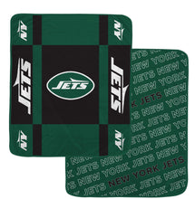 Load image into Gallery viewer, NFL Reverse Block Double Sided 60x70 Ultra Cozy Blanket