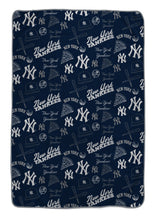 Load image into Gallery viewer, MLB City Script 60x90 Ultra Cozy Blanket