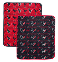 Load image into Gallery viewer, NFL Home & Away Logo Roll 60x70 2 Pack Blanket Set