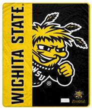 Load image into Gallery viewer, NCAA Endzone Ultra Soft Tailgate Throw