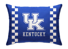 Load image into Gallery viewer, NCAA Standard Stripe Logo Bed Pillow